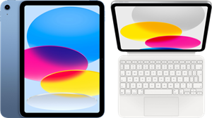 Apple iPad (2022) 10.9 inch 64GB Wifi Blauw + Magic Keyboard Folio