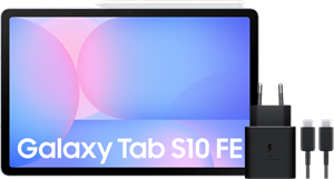 Samsung Galaxy Tab S10 FE 10,9 inch 256GB Wifi Lichtblauw + Oplaadpakket