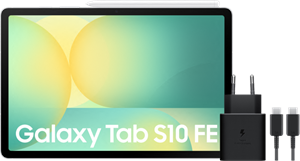 Samsung Galaxy Tab S10 FE 10,9 inch 256GB Wifi Zilver + Oplaadpakket