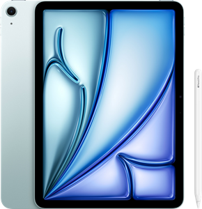 Apple iPad Air (2024) 11 inch 128GB Wifi Blauw +  Pencil Pro