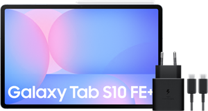 Samsung Galaxy Tab S10 FE Plus 13,1 inch 256GB Wifi Lichtblauw + Oplaadpakket