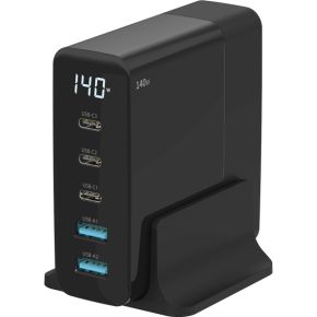 Sitecom 140W Power Delivery Desktop Charger with LED display