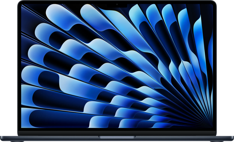 Apple MacBook Air 15 inch (2025) M4 (10 CPU/10 GPU) 24GB/512GB Middernacht QWERTY