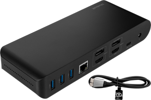 BlueBuilt Displaylink docking station Pro met Usb C zwart