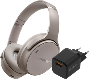 Bose QuietComfort Headphones Beige + Oplader