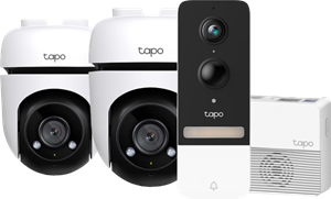 TP-Link Tapo C500 2-pack + Smart Battery Video Doorbell D230S1