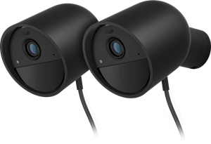 Philips Hue Secure bedrade beveiligingscamera Zwart 2-pack