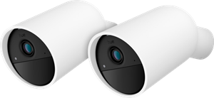 Philips Hue Secure beveiligingscamera met batterij Wit 2-pack