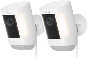 Ring Spotlight Cam Pro - Plug In - Wit - 2-pack
