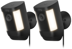 Ring Spotlight Cam Pro - Plug In - Zwart - 2-pack