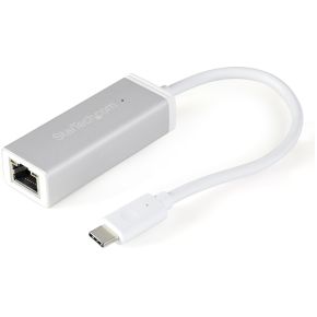 Startech .com USB-C naar gigabit netwerkadapter zilver