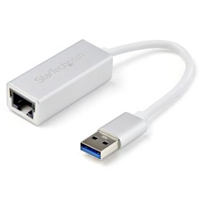 Startech .com USB 3.0 naar gigabit ethernet netwerkadapter zilver