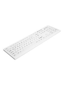 Cherry Active Key AK-C8100F - keyboard - German - white - Toetsenbord - Duits - Wit
