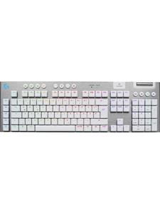 Logitech G G915 X LIGHTSPEED - Clicky - 100% (volledige grootte - standaard) - Gaming toetsenbord - Duits - Wit