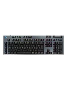 Logitech G G915 X - LIGHTSPEED - Clicky - 100% (volledige grootte - standaard) - Gaming toetsenbord - Engels - VS - Zwart