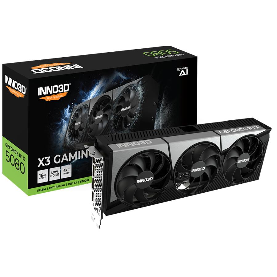 INNO3D GeForce RTX 5080 X3 Gaming OC 16GB