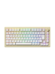 Akkogear MOD 007B HE Cream White - Gaming Toetsenbord - Zonder Numpad - Universal - Wit