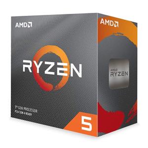 Hurry hausen AMD Ryzen 5 3600 met Wraith Stealth-koeler 6 cores 12 threads 35 MB 65 W geautoriseerde distributeur 3,6 GHz / [Binnenlands product] 100-100000031BOX