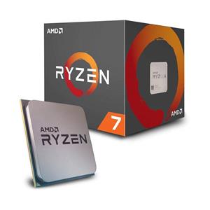 Hurry hausen AMD CPU Ryzen 7 2700 met Wraith Spire-koeler YD2700BBAFBOX (LED)