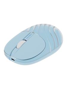 Dareu LM135G Wireless Mouse Blue - Muis - 4 knoppen - Blauw