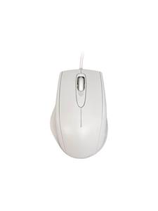 LC Power m710W - mouse - USB - white - Muis - Optisch - 3 knoppen - Wit