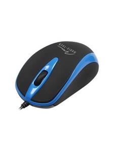 Media-Tech PLANO - Muis - Optisch - 3 knoppen - Blauw
