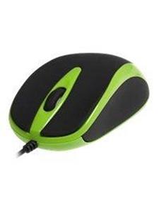 Media-Tech PLANO - Muis - Optisch - 3 knoppen - Groen