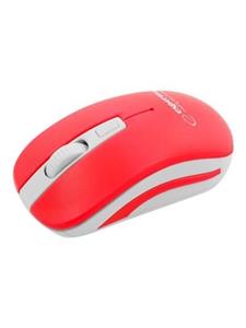 Esperanza URANUS - Muis - 2.4 GHz - Wit Rood - Muis - Optisch - 4 knoppen - Wit
