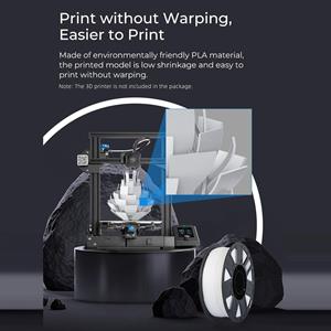 3d printing machine Creality Ender-PLA filamentspoel 2-pack voor Ender-serie CR-serie Alle FDM Creality 3D-printer 2pcs white