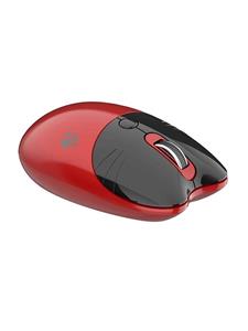 Mofii Wireless Mouse M3DM Red/Black - Muis - 4 knoppen - Zwart