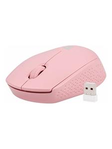 Natec STORK - mouse - 2.4 GHz - pink - Muis - Optisch - 3 knoppen - Roze
