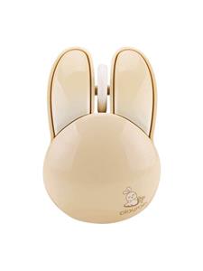 Mofii Wireless Mouse + Bluetooth Rabbit M6DM Oil Painting (Pink) - Roze