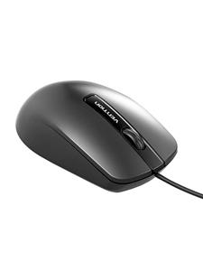 Vention KTABG wired mouse 1.5m cable (Black) - Muis - 3 knoppen - Zwart