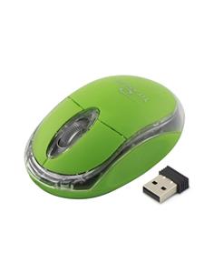 Esperanza TITANUM WIRELESS OPTICAL MOUSE 2.4GHz 3D USB CONDOR GREEN - 3D muis - Optisch - 3 knoppen - Groen