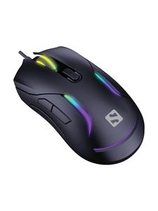 Sandberg LightFlow 6D - Gaming muis - Optisch - 6 knoppen - Zwart