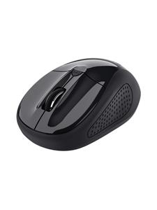 Trust BASICS WIRELESS MOUSE - Muis - Optisch - 4 knoppen - Zwart