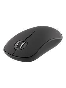 Deltaco MS-900 Silent - Muis 4 buttons Draadloos Bluetooth 5.0 Zwart - Muis - 4 knoppen - Zwart