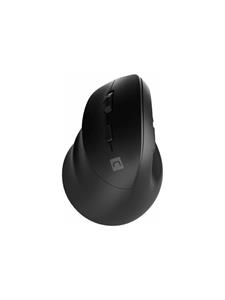Natec CRAKE 2 - vertical mouse - 2.4 GHz Bluetooth 5.0 - black - Vertical mouse - Optisch - 6 knoppen - Zwart