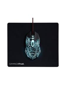 Trust BASICS GAMING MOUSE & PAD - Gaming muis