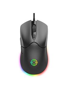 NORTH Gaming Mouse M100 RGB - Gaming muis - 6 knoppen - Zwart