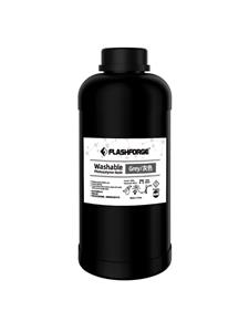FlashForge Washable Resin Grey 1L 3D Printing Resin