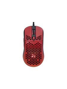 Arozzi Favo - mouse - USB - red - Muis - Optisch - 7 knoppen - Rood