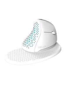 Delux M618XSD Wireless Vertical Mouse - Ergonomische muis - Wit