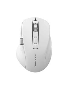 ALOGIC APEX Bluetooth USB-C Rechargeable 7 Keys Programmable Mouse - White - Muis - Optisch - 7 knoppen - Wit
