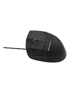 Contour Unimouse - mouse - USB-C - black - Muis - Optisch - 7 knoppen - Zwart