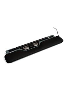 Bakker Elkhuizen ErgoSlider Plus - central pointing device - universal - USB - black dark grey yellow - Centrale aanwijsapparaat - Laser - 5 knoppen - Grijs