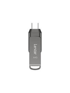 Lexar JumpDrive Dual Drive D400 - 64GB - USB-stick