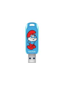 Sandisk Smurfs - Papa Smurf Edition - USB flash drive - 128 GB - 128GB - USB-stick