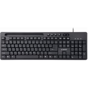 Gembird KB-UM-108 - keyboard - Toetsenbord - Engels - VS - Zwart