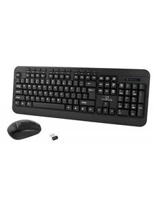 Esperanza TITANUM 2.4GHZ USB WIRELESS KIT AKRON - Keyboard and mouse set - Zwart